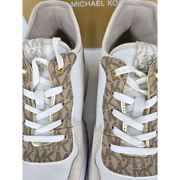 Michael Kors Muse Mesh & Logo Trainer Sneaker Size 8 - Picture 7 of 13